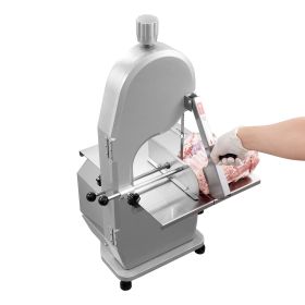 Commercial Electric Meat Bandsaw, 1800W Stainless Steel Countertop Bone Sawing Machine, Workbeach 15" x 19.1", 7.09 Inch Max Cutting Thickness Commercial Electric Meat Bandsaw, 1800W Stainless Steel Countertop Bone Sawing Machine, Workbeach 15" x 19.1", 7.09 Inch Max Cutting Thickness